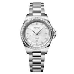 17351410 - Conquest 30mm Ladies Watch Mother Of Pearl