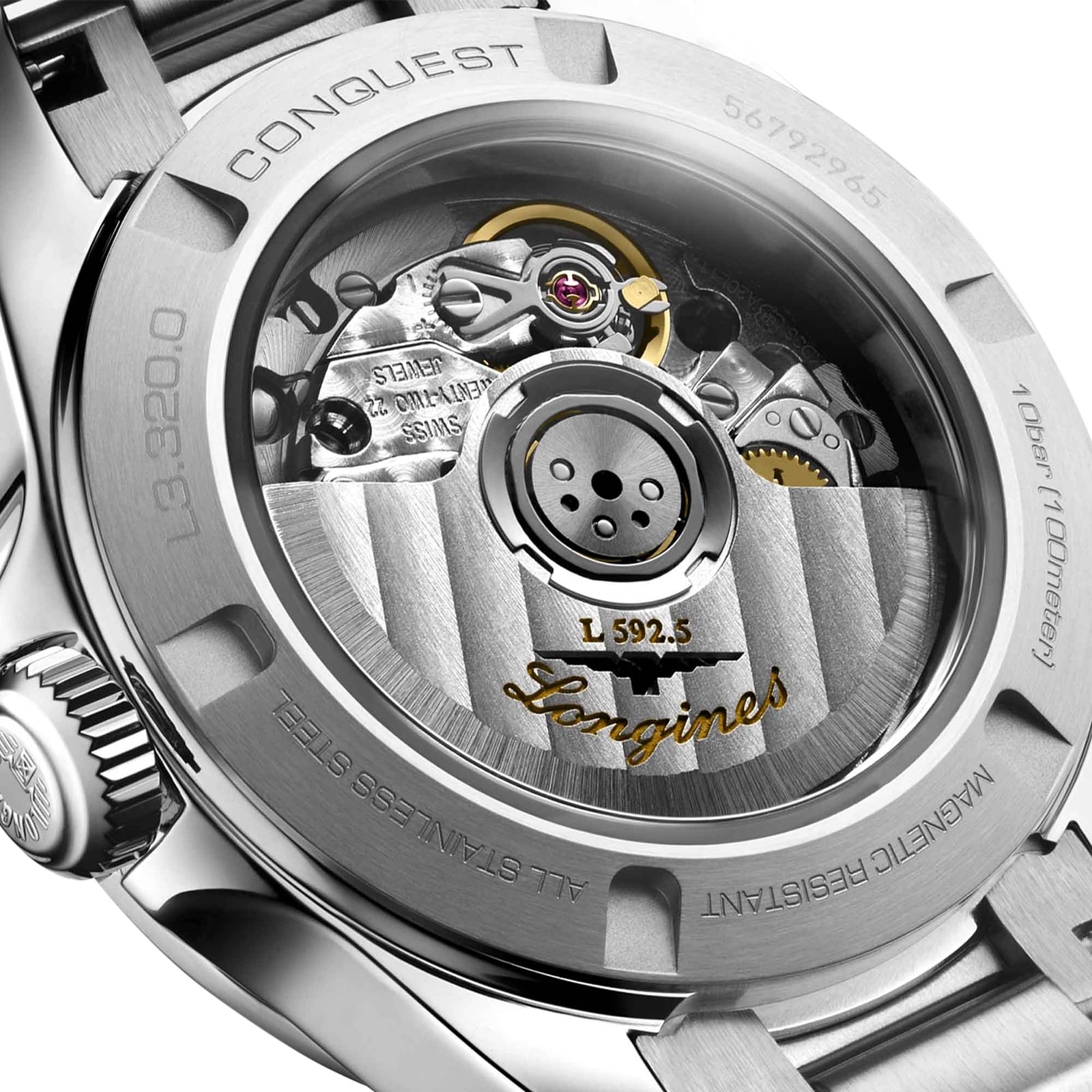 Longines Conquest 30mm Ladies Watch Mother Of Pearl Longines Conquest 30mm Ladies Watch Mother Of Pearl