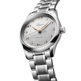 Longines Master Collection 34mm Ladies Watch Silver