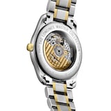 Longines Master Collection Stainless Steel and 18ct Yellow gold 40mm Mens Watch Silver