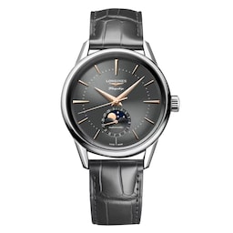 17351415 - Flagship Heritage Moonphase 38.5mm Mens Watch Grey