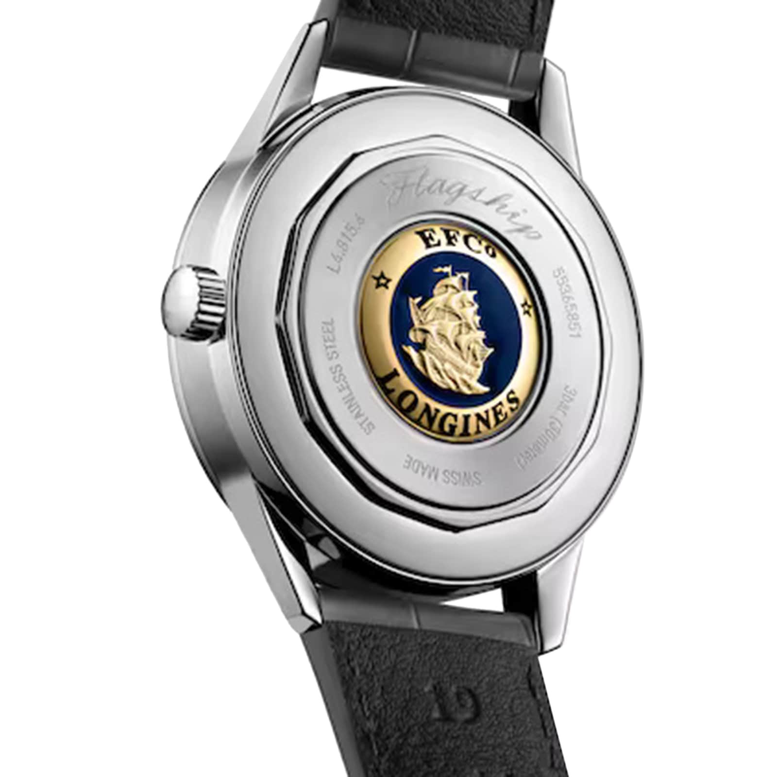 Longines Flagship Classic Heritage Moonphase 38.5mm Mens Watch Grey Longines Flagship Classic Heritage Moonphase 38.5mm Mens Watch Grey