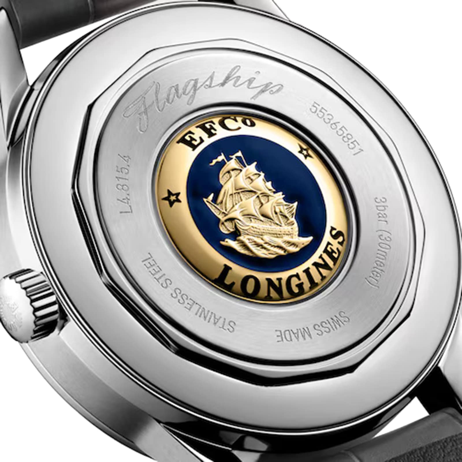 Longines Flagship Classic Heritage Moonphase 38.5mm Mens Watch Grey Longines Flagship Classic Heritage Moonphase 38.5mm Mens Watch Grey