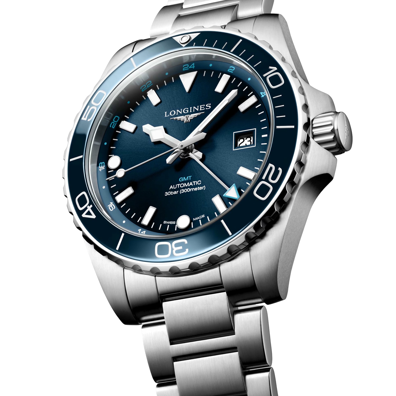 Longines Hydroconquest 43mm Mens Watch Blue Longines Hydroconquest 43mm Mens Watch Blue