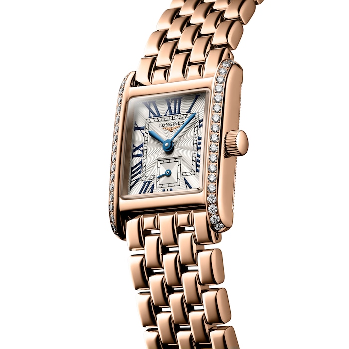 Longines Mini Dolcevita 21.5mm X 29mm Ladies Watch Silver