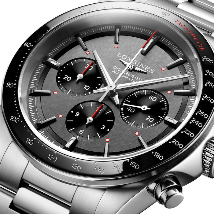 Longines Conquest Chrono Ski Edition 42mm Mens Watch