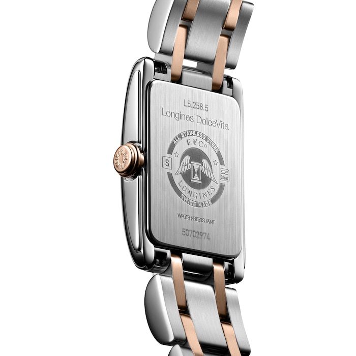 Longines DolceVita 17.70 x 27mm Ladies Watch Silver