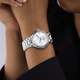 Longines PrimaLuna Moonphase Automatic 34mm Ladies Watch Mother Of Pearl