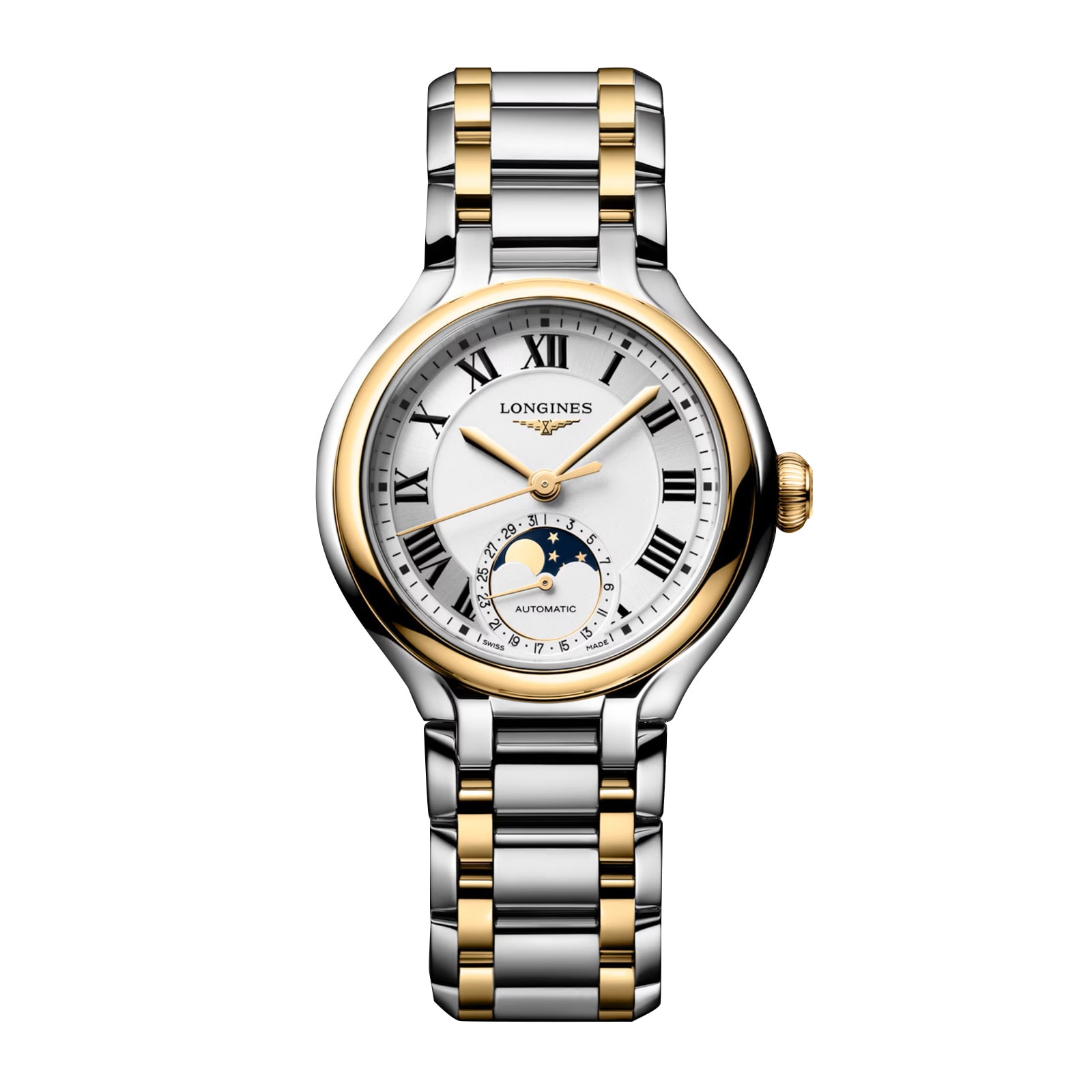 Longines PrimaLuna Moonphase 34mm Ladies Watch Yellow Gold Longines PrimaLuna Moonphase 34mm Ladies Watch Yellow Gold