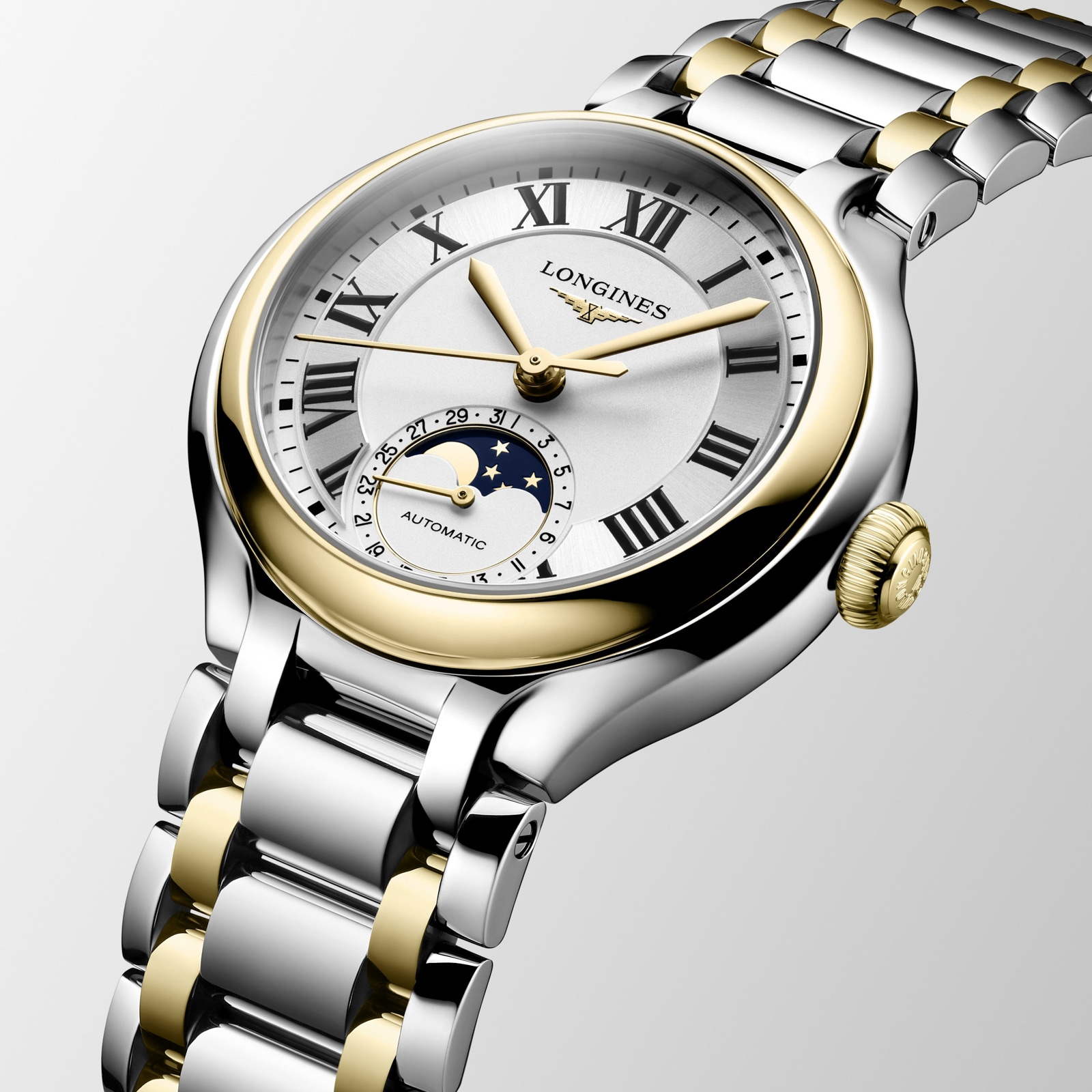 Longines PrimaLuna Moonphase 34mm Ladies Watch Yellow Gold Longines PrimaLuna Moonphase 34mm Ladies Watch Yellow Gold