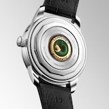 Longines Conquest Heritage 38mm Mens Watch Green