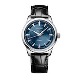 Longines Conquest Heritage 38mm Mens Watch Blue