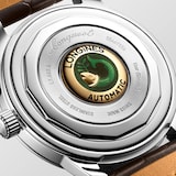 Longines Conquest Heritage 38mm Mens Watch Brown