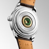 Longines Conquest Heritage 38mm Mens Watch Brown