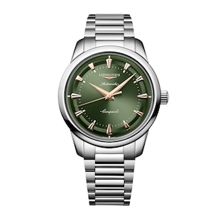 Longines Conquest Heritage 40mm Mens Watch Green