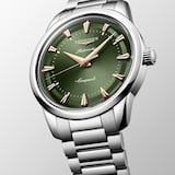 Longines Conquest Heritage 40mm Mens Watch Green