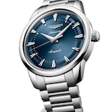 Longines Conquest Heritage 40mm Mens Watch Blue