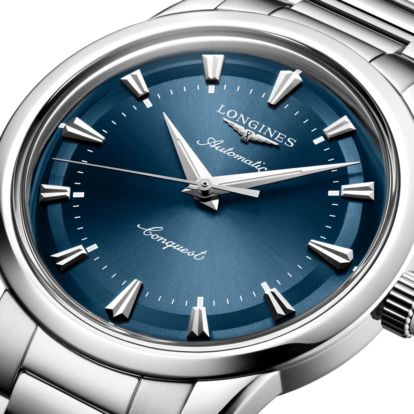Longines Conquest Heritage 40mm Mens Watch Blue Longines Conquest Heritage 40mm Mens Watch Blue