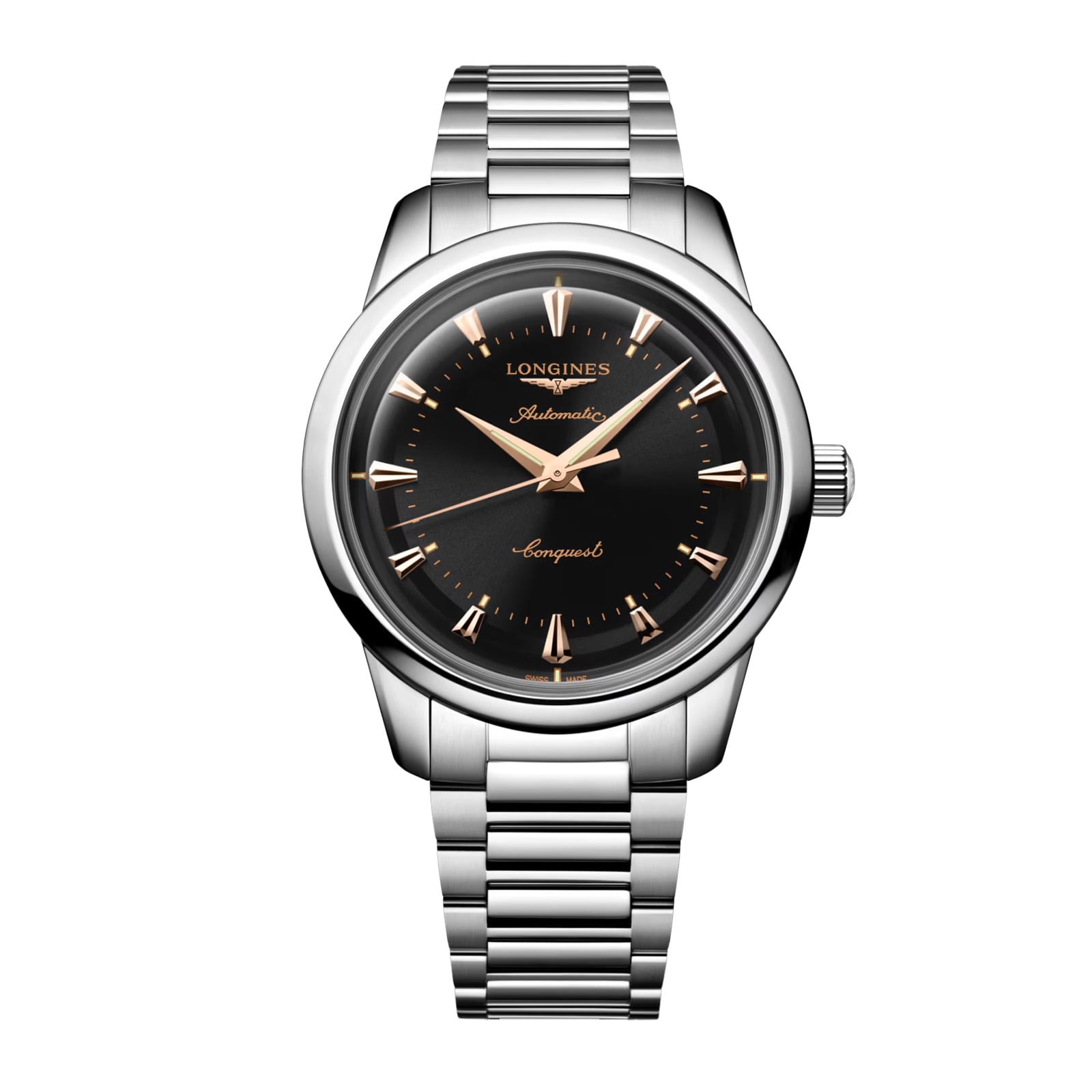 Conquest Heritage 40mm Mens Watch Black