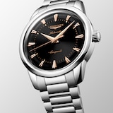Longines Conquest Heritage 40mm Mens Watch Black
