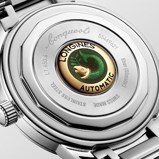 Longines Conquest 40mm Mens Watch Silver