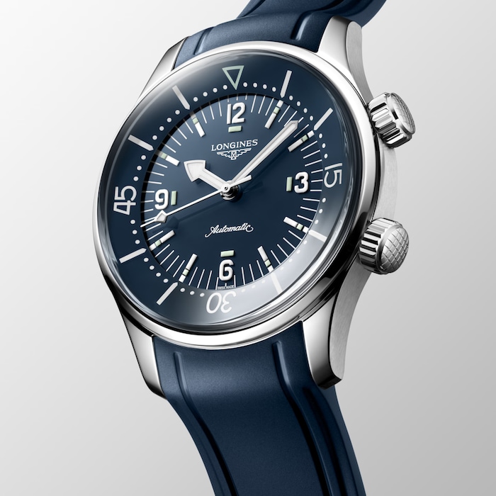 Longines Legend Diver 39mm Mens Watch Blue