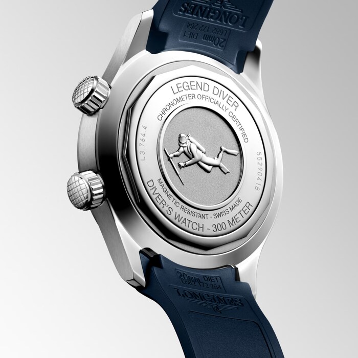 Longines Legend Diver 39mm Mens Watch Blue