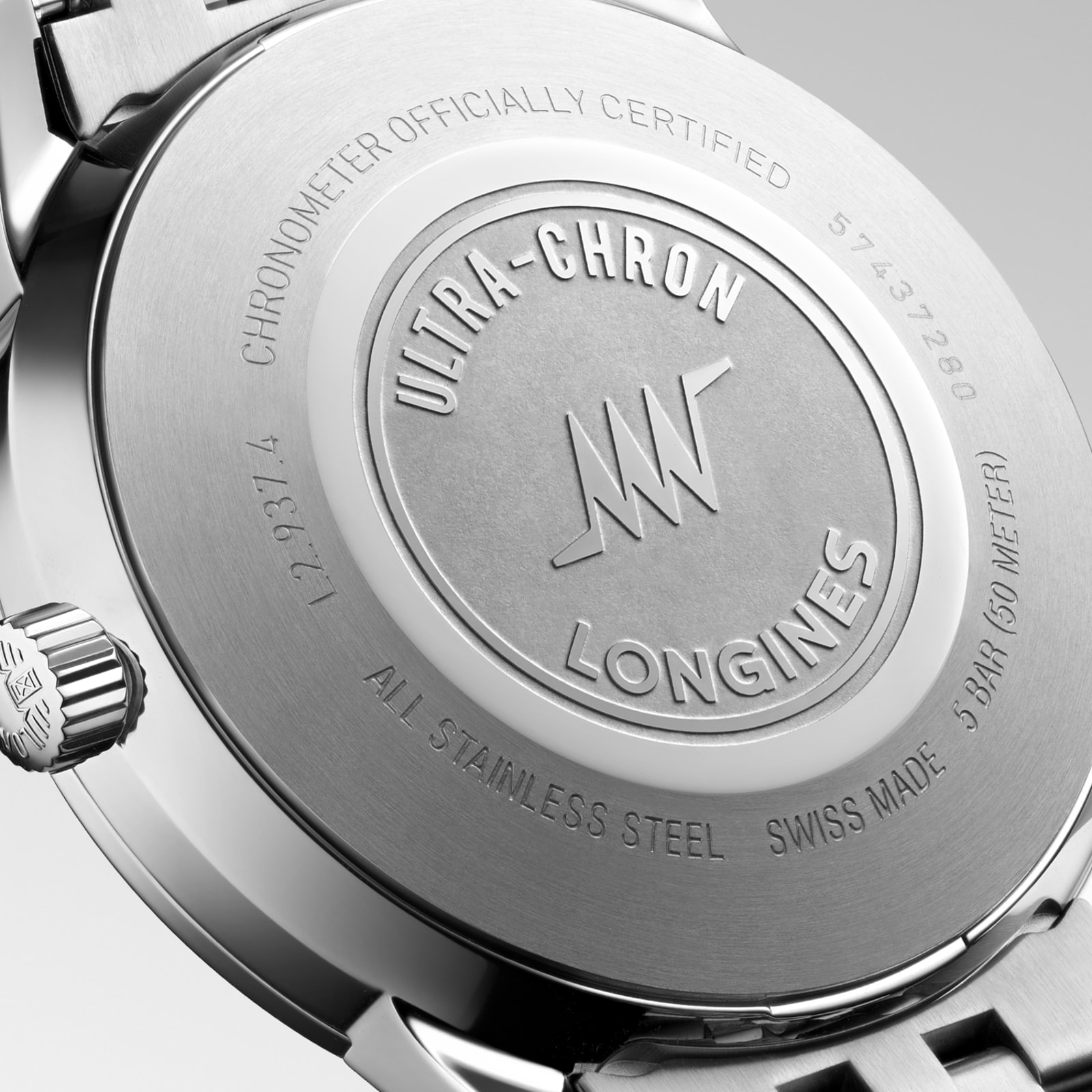 Longines Ultra-Chron Classic 40mm Mens Watch Silver Longines Ultra-Chron Classic 40mm Mens Watch Silver