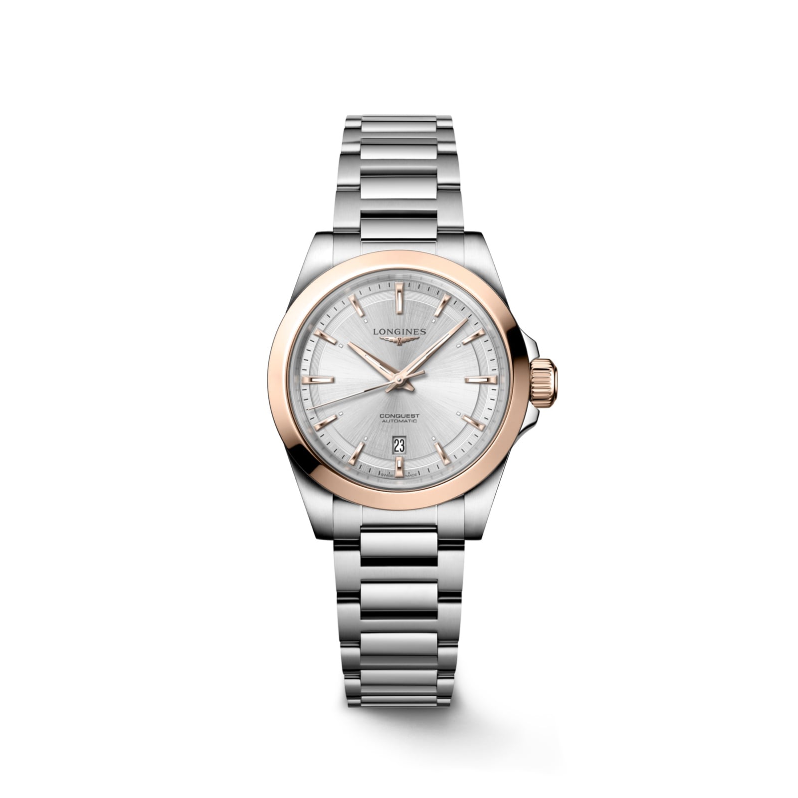 Longines Conquest 30mm Ladies Watch Silver