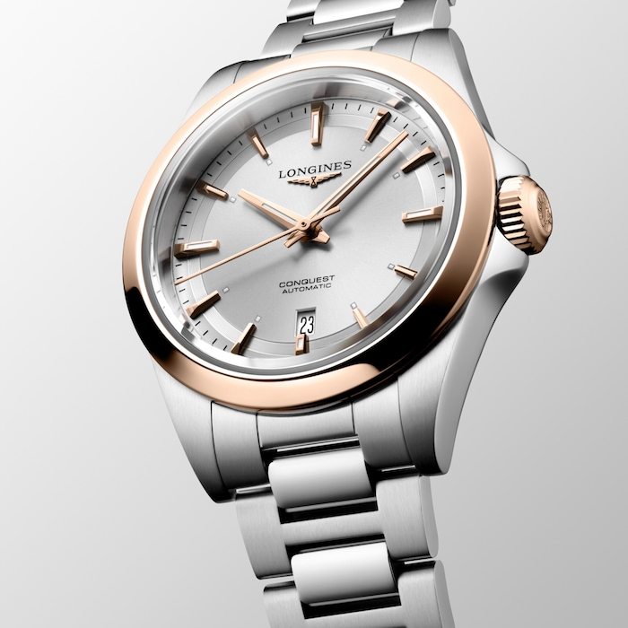 Longines Conquest 30mm Ladies Watch Silver
