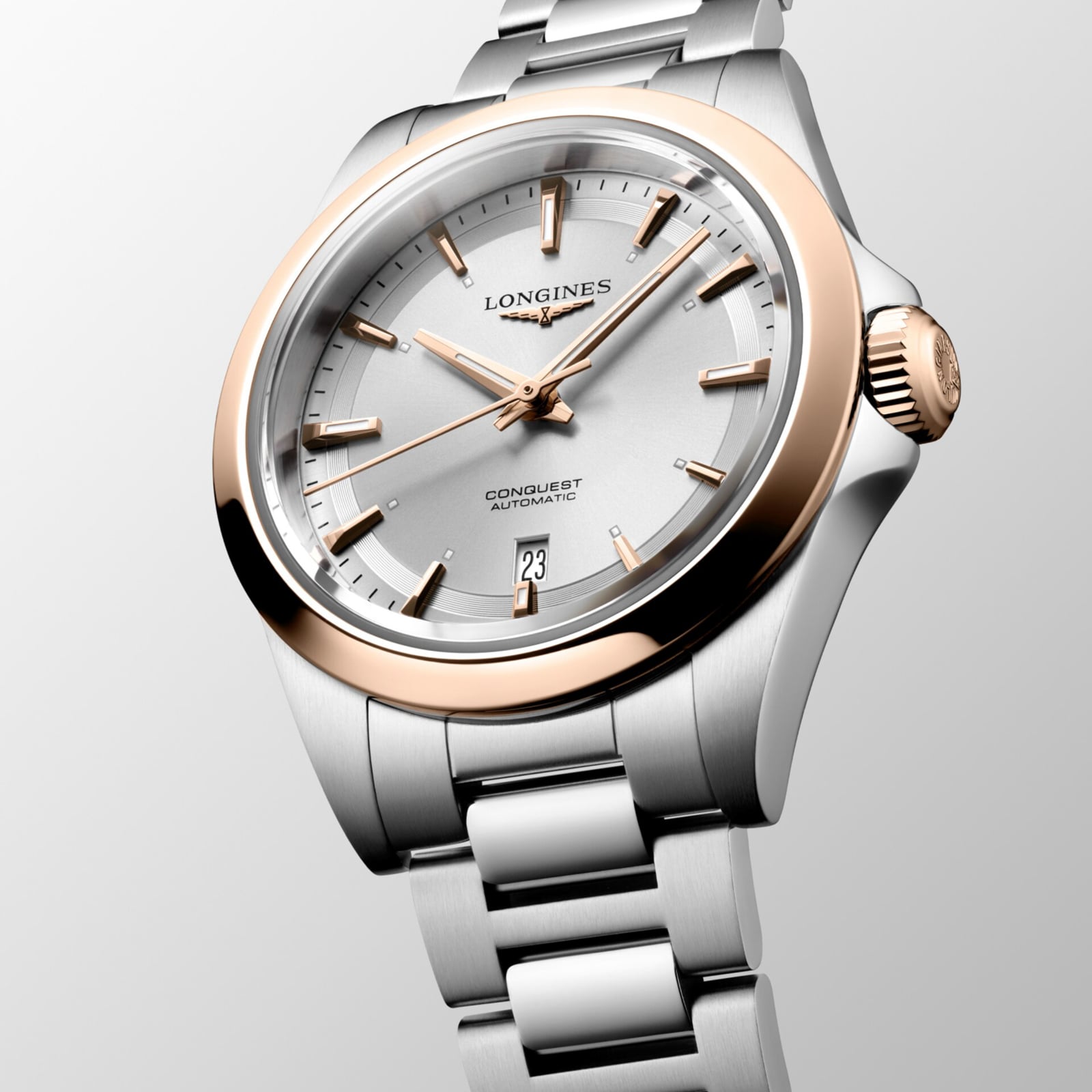 Longines Conquest 30mm Ladies Watch Silver