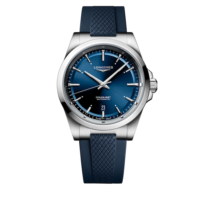 Longines Conquest 41mm Mens Watch Blue