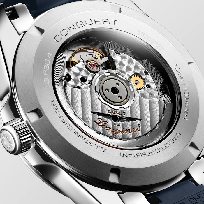 Longines Conquest 41mm Mens Watch Blue