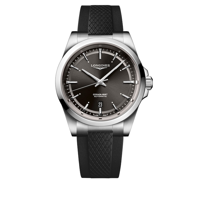 Longines Conquest 41mm Mens Watch Black
