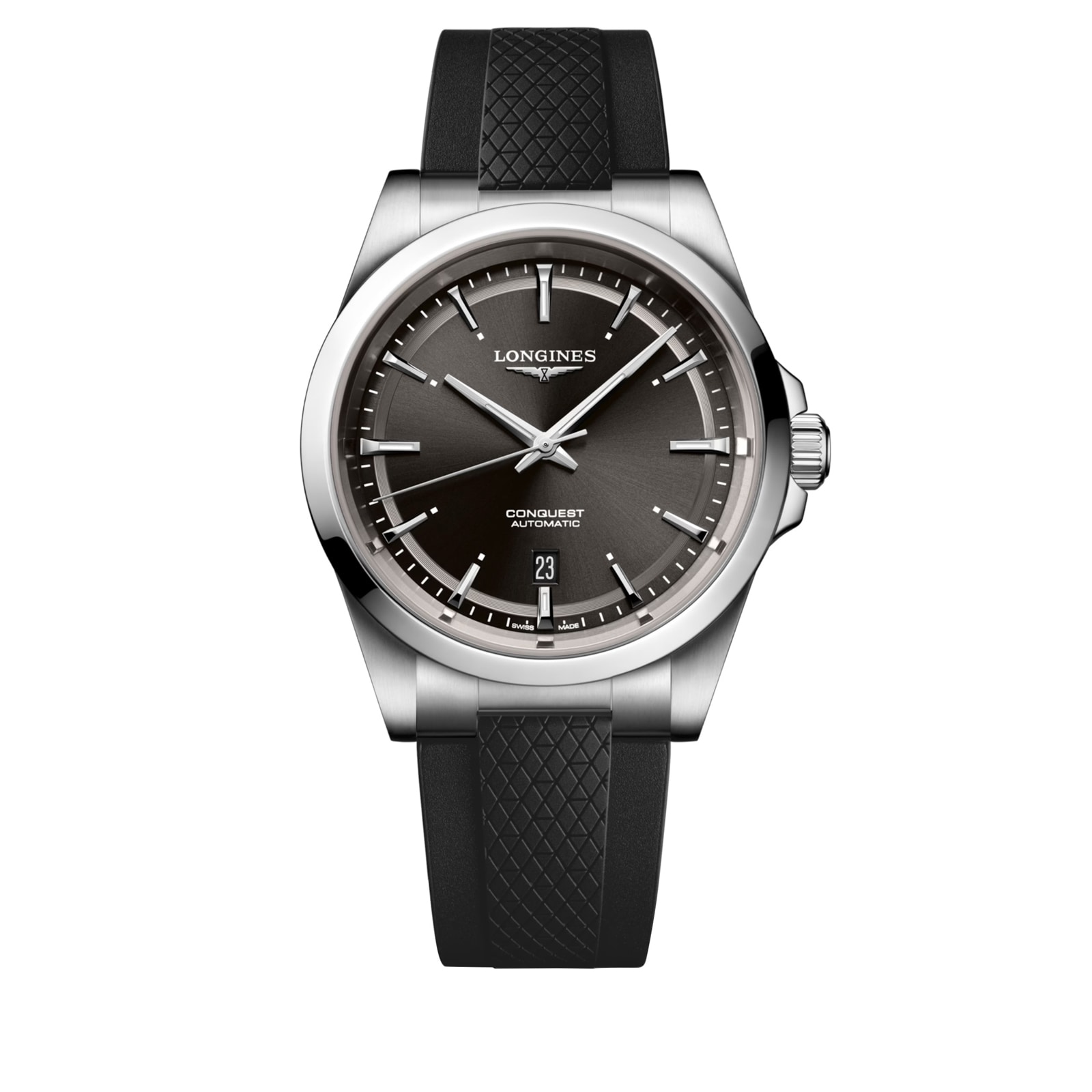 Longines Conquest 41mm Mens Watch Black