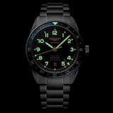 Longines Spirit Zulu Time 42mm Mens Watch Black