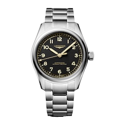 17351481 - Spirit Pilot 3 Hands 39mm Mens Watch Black