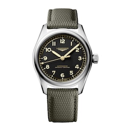 17351483 - Spirit Pilot 3 Hands 39mm Mens Watch Rubber Black