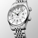 Longines Legend Diver 39mm Mens Watch White