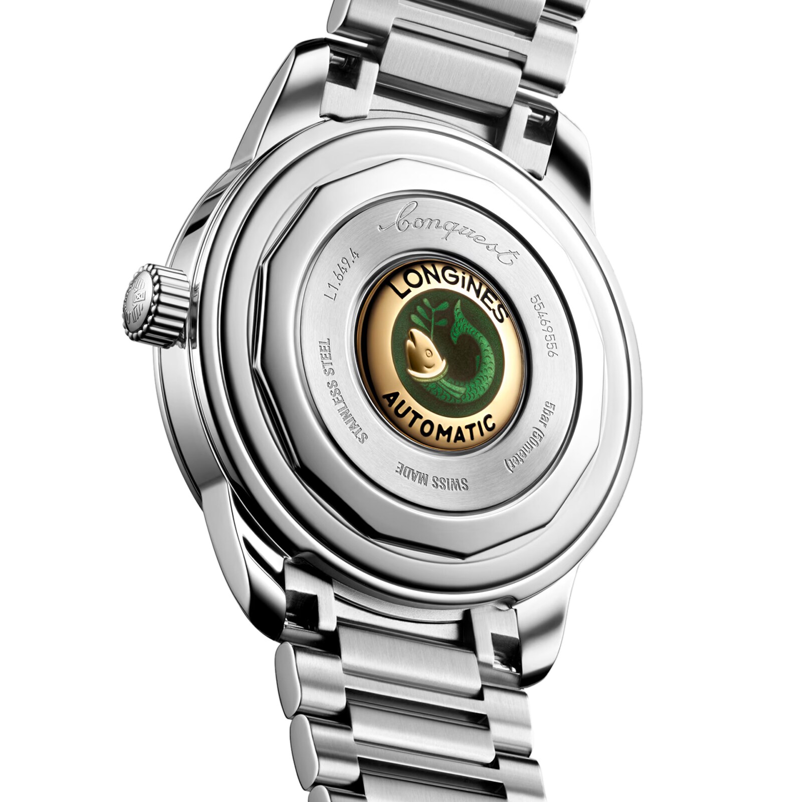 Longines Conquest Heritage 38mm Mens Watch Green L16494026 | Mayors