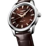 Longines Conquest Heritage 40mm Mens Watch Brown