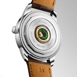 Longines Conquest Heritage 40mm Mens Watch Brown