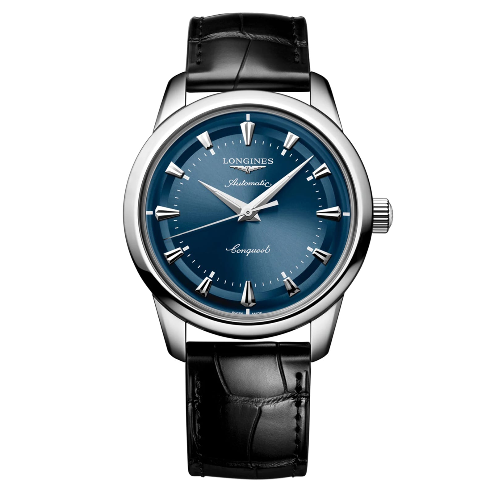 Longines Conquest Heritage 40mm Mens Watch Blue
