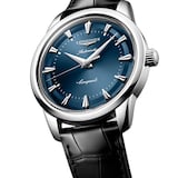 Longines Conquest Heritage 40mm Mens Watch Blue