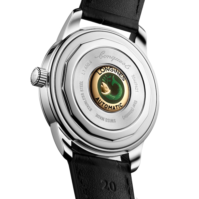 Longines Conquest Heritage 40mm Mens Watch Blue