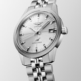 Longines Ultra-Chron Classic 37mm Mens Watch Silver
