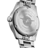 Longines Spirit Zulu Time 39mm Mens Watch Anthracite