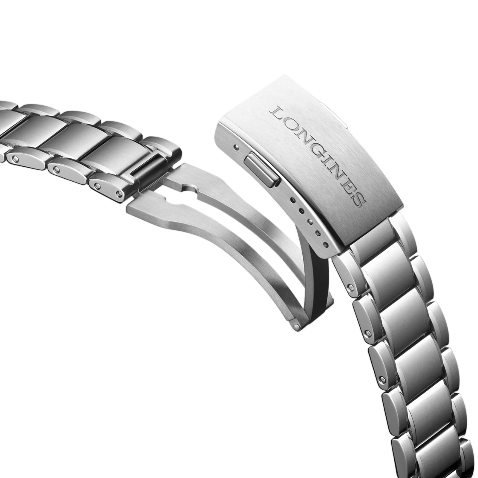 Longines Spirit Zulu Time 39mm Mens Watch Anthracite