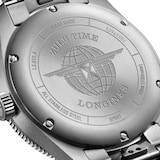 Longines Spirit Zulu Time 42mm Mens Watch Black