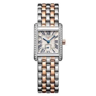 Longines Mini Dolcevita 21.5mm X 29mm Ladies Watch Silver